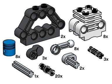 LEGO 10077 Technic Motor