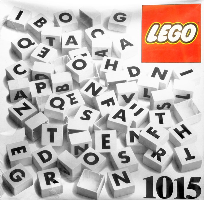 LEGO 1015 Letters Large