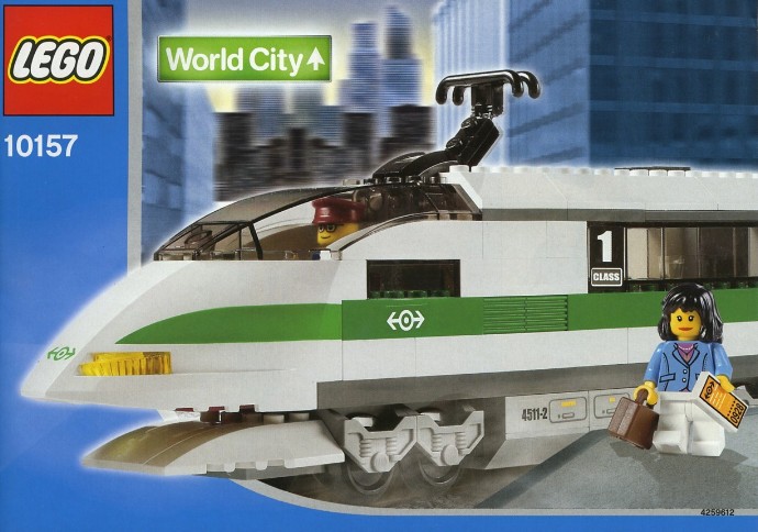 LEGO 10157 High Speed Train Locomotive
