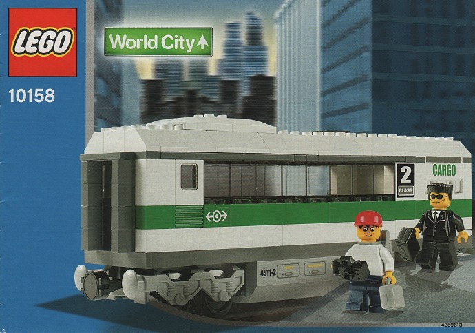 lego world city train