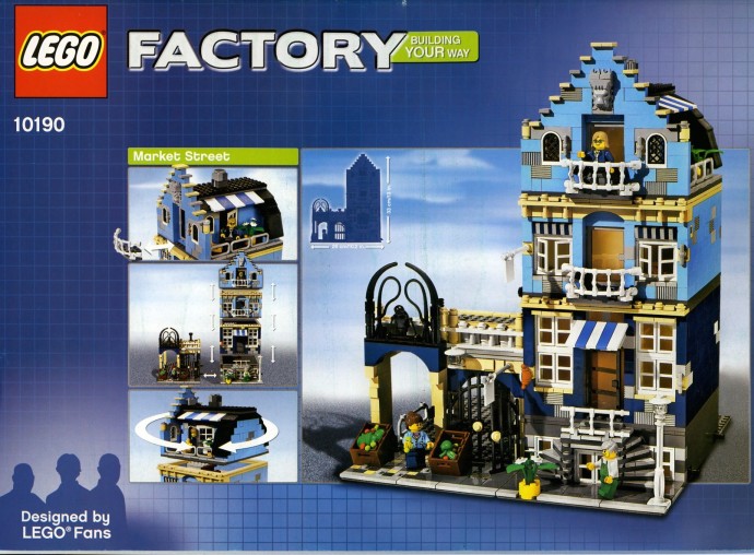 LEGO 10190 Market Street | Brickset