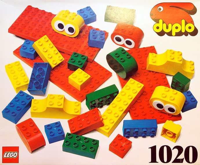 LEGO 1020 Basic Bricks - 90 elements