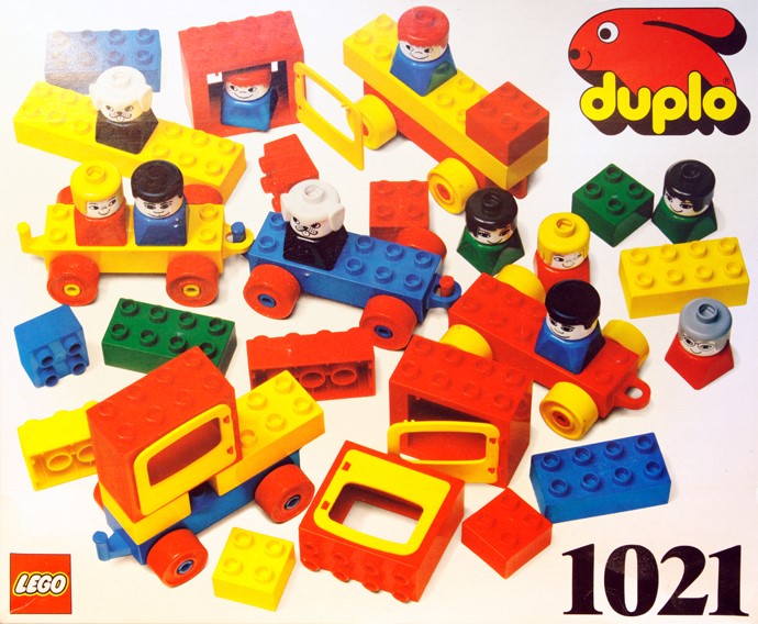 LEGO 1021 Basic Vehicles - 78 elements