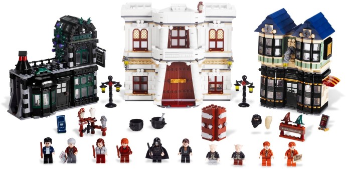 Fru det kan Slibende LEGO 10217 Diagon Alley | Brickset