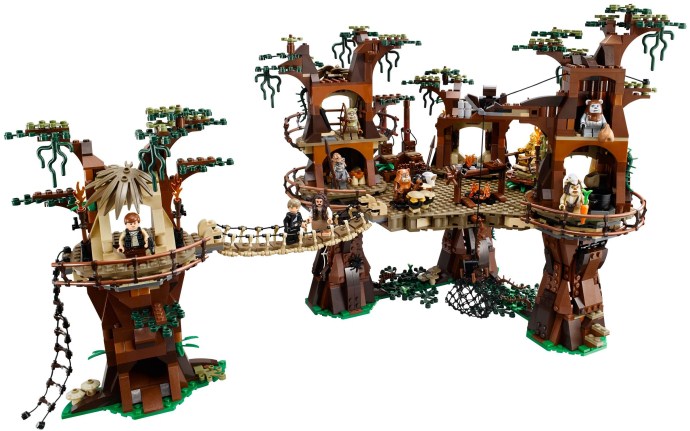 ewok lego set