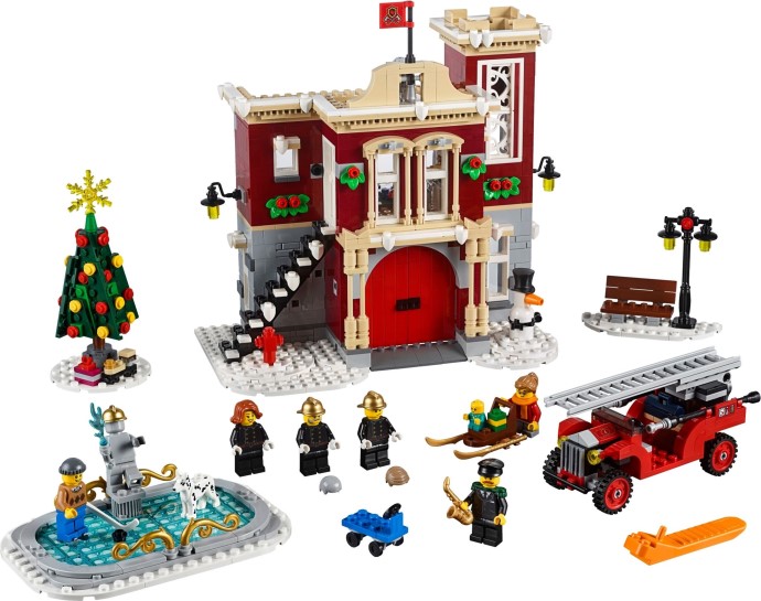 Featured image of post Lego Winter Fire Station Moc In this video i share how to rebuild the lego winter village fire station 10263 into a modular building