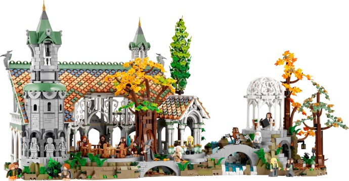 Seven Easter eggs in LEGO 10316 The Lord of the Rings Rivendell