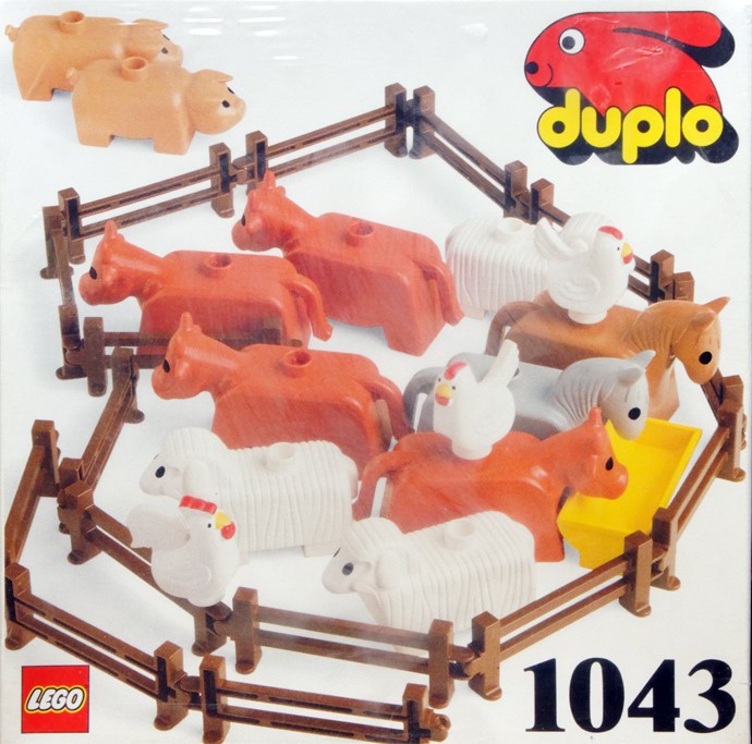 LEGO 1043 Farm Animals Set