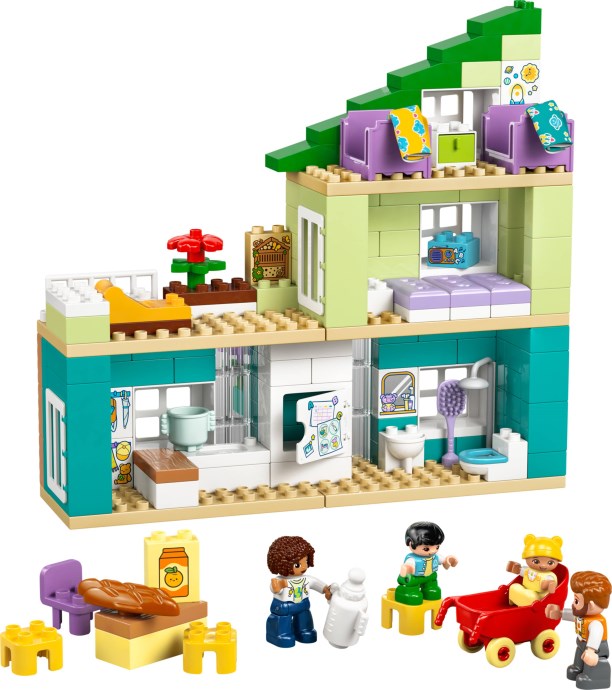LEGO 10470 Modern Family House with Figures