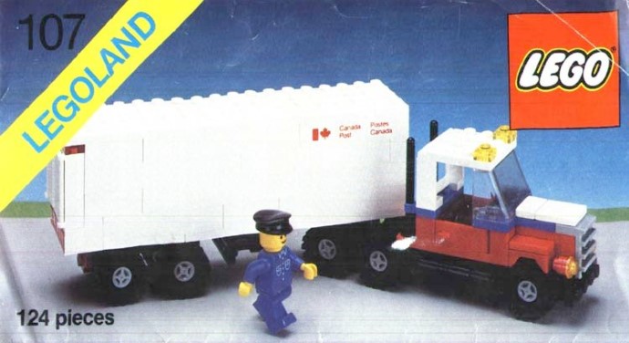 LEGO 107-2 Mail Truck