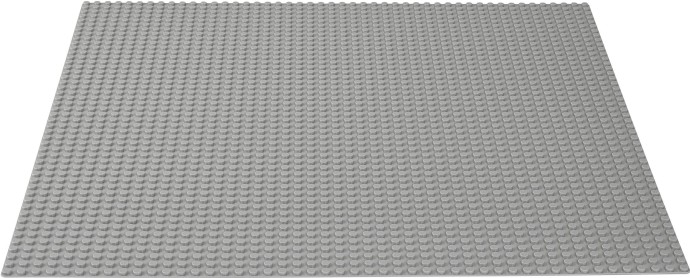 10701 LEGO CLASSIC Grey Baseplate Size 38x38cm 48x48 Studs Huge Building  Plate