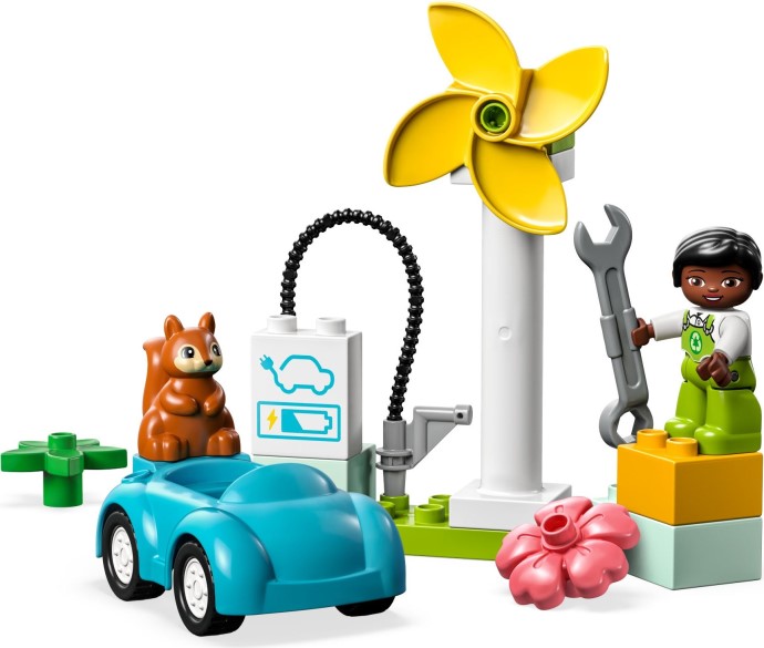 LEGO 10985 Wind Turbine and Electric Car