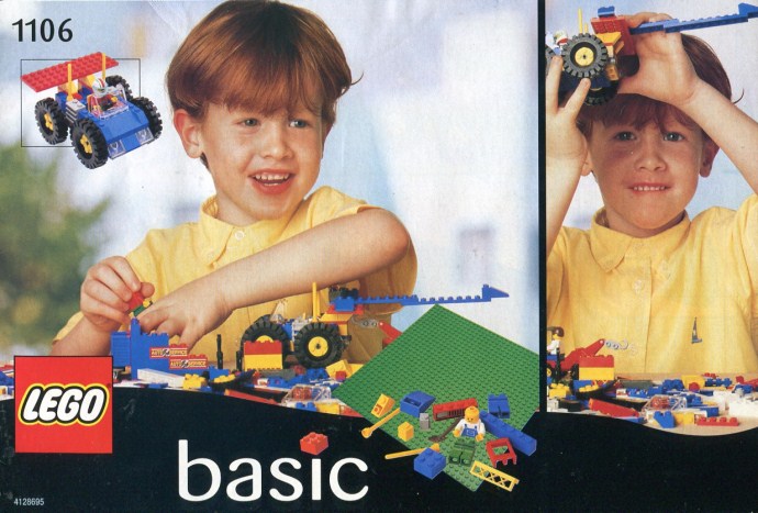 LEGO 1106-2 Basic Building Set, 5+