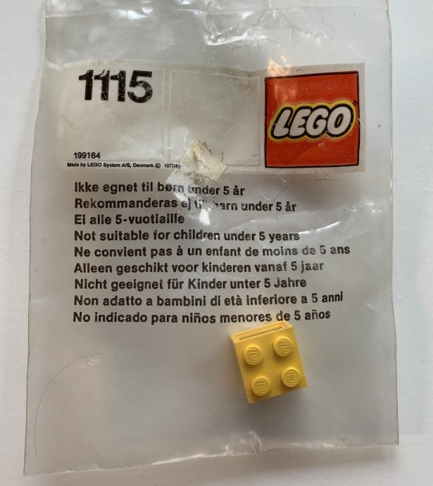 LEGO 1115 Lighting Brick, 4.5V