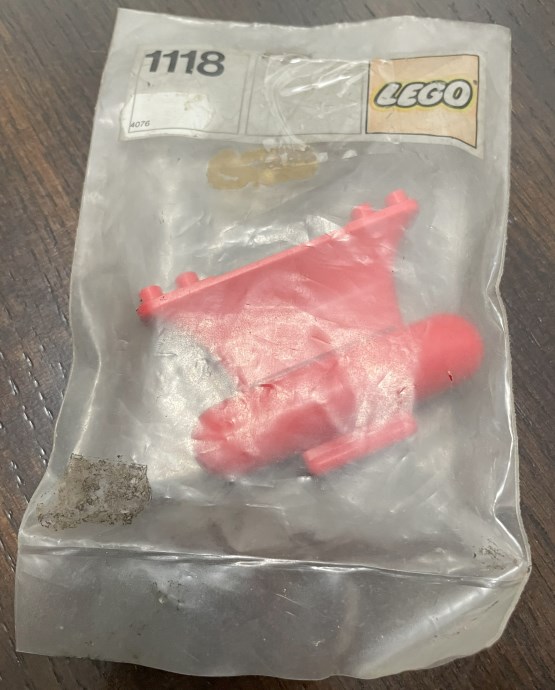 LEGO 1118 Boat Weight, Red