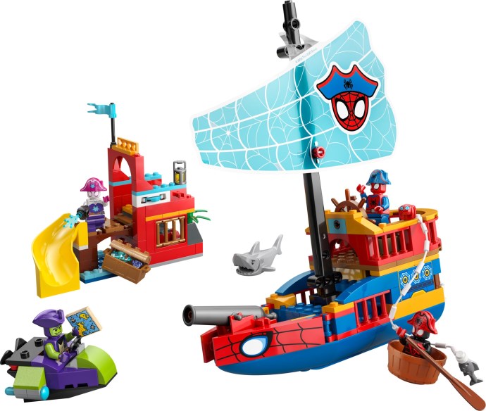 LEGO 11208 Team Spidey Pirate Ship