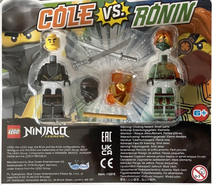 LEGO 112215 Cole vs. Ronin