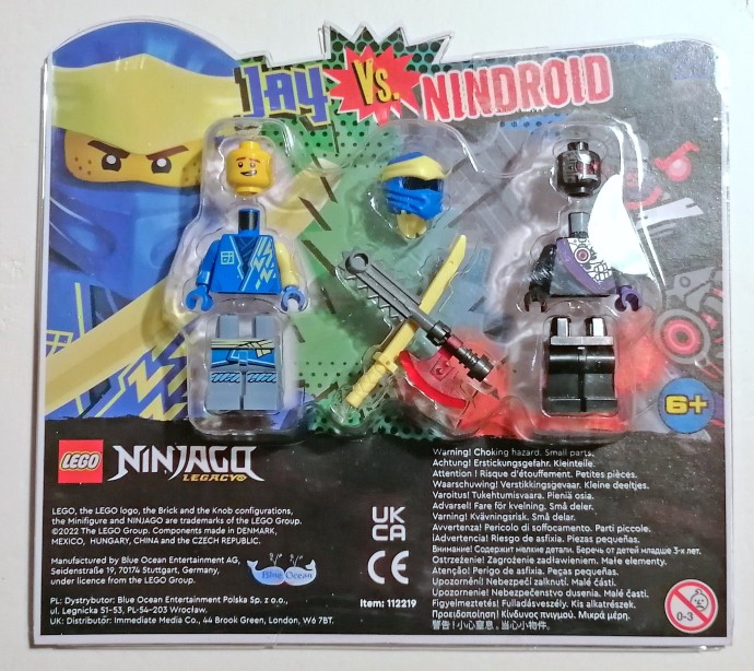 LEGO 112219 Jay vs. Nindroid