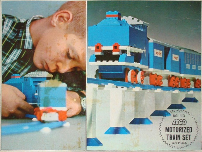 LEGO 113-3 Motorized Train Set