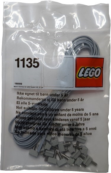 LEGO 1135-3 Battery Cable Kit, 20 Connectors, 3m Cable