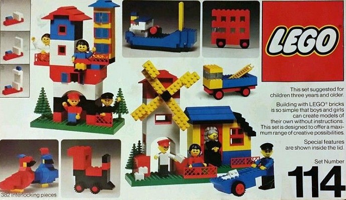 LEGO 114 Building Set, 3+