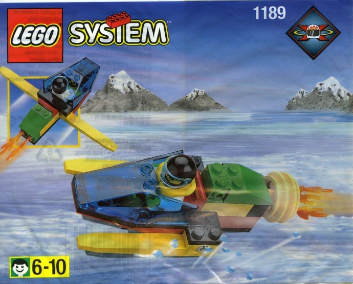 LEGO 1189 Rocket Boat