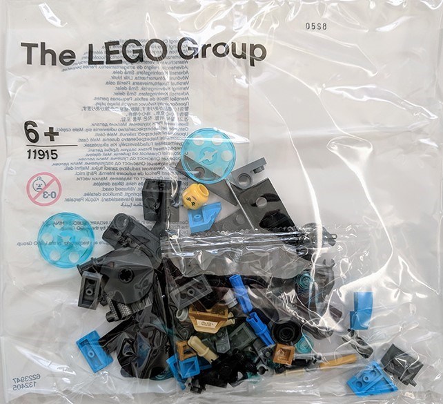 LEGO 11915 NINJAGO Build Your Own Adventure parts