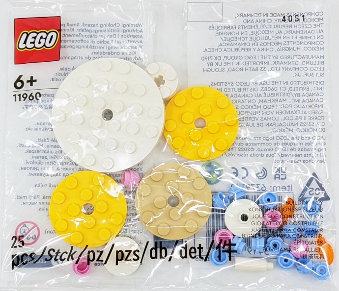 LEGO 11960 Party Ideas parts