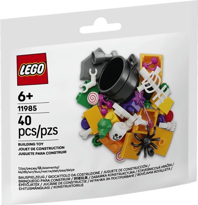 LEGO 11985 Halloween Games Book parts