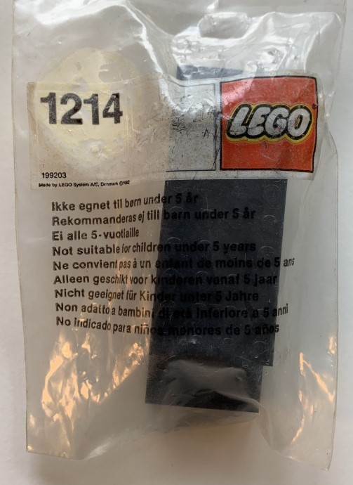 LEGO 1214 Upper part of housing for 4.5V/12V train motor