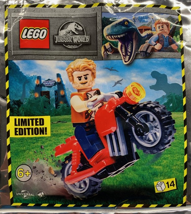 LEGO 122114 Owen and red motorbike