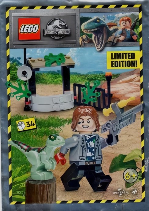 LEGO 122224 Rainn Delacourt with Raptor
