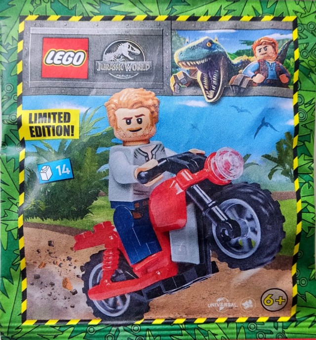 LEGO 122333 Owen with Motorcycle