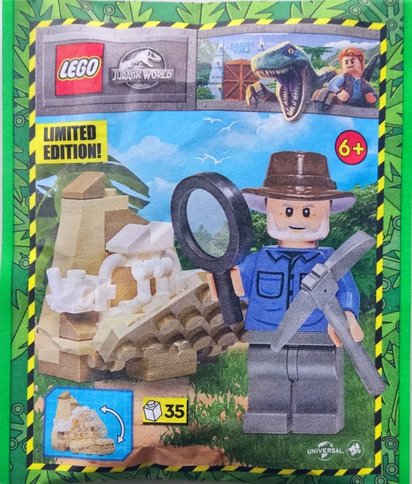 LEGO 122334 Alan with Dino Skeleton | Brickset