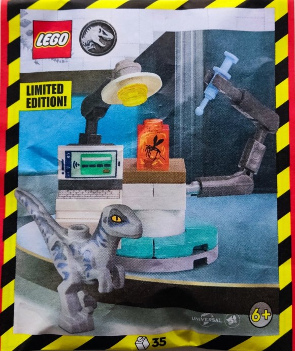 LEGO 122405 Velociraptor Baby with DNA Lab