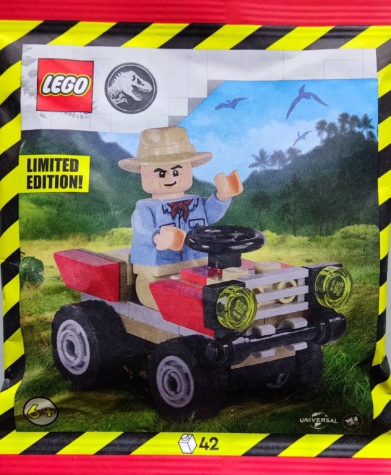 LEGO 122408 Alan Grant with Quad