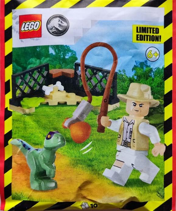 LEGO 122409 Robert Muldoon and Raptor