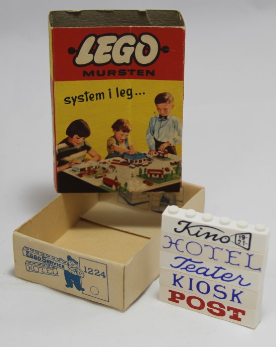 LEGO 1224_1 8 Danish Named Beams