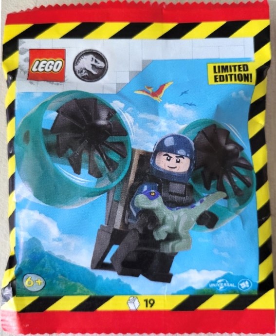 LEGO 122505 Ranger with Helipack and Baby Raptor