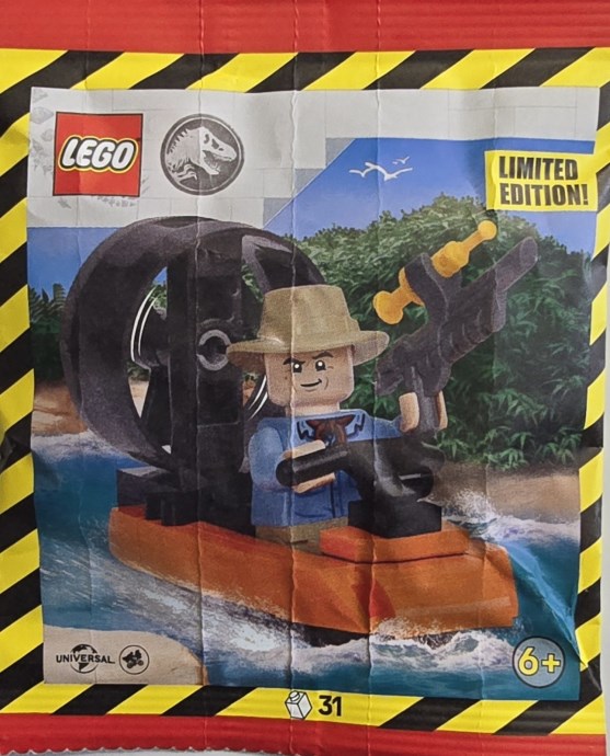 LEGO 122508 Alan Grant with Hovercraft