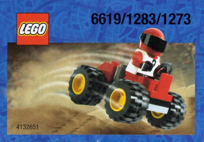 LEGO 1273 Red Four Wheel Driver