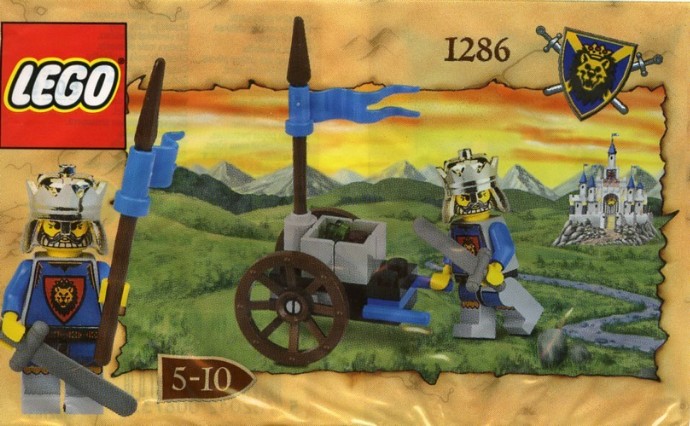 LEGO 1286 King Leo's Spear Cart