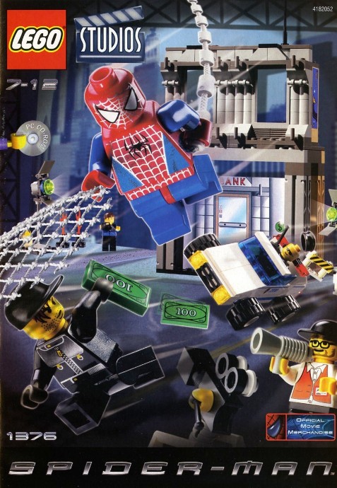 Kontoret månedlige frivillig LEGO 1376 Spider-Man Action Studio | Brickset