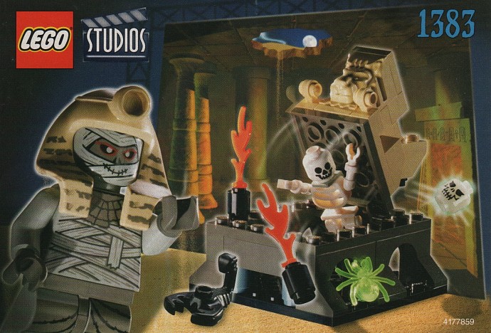 LEGO MUMMY MINIFIGURE From Set 1383-1 Curse of the Pharaoh Rare minifigure 