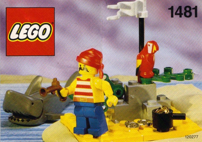 LEGO 1481 Pirates Desert Island
