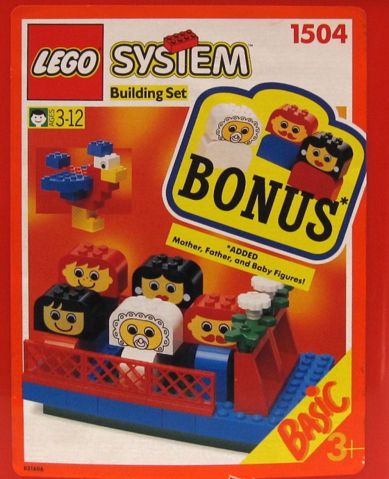 LEGO 1504 Family Bucket, 3+