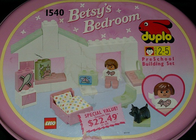 LEGO 1540 Betsy's Bedroom