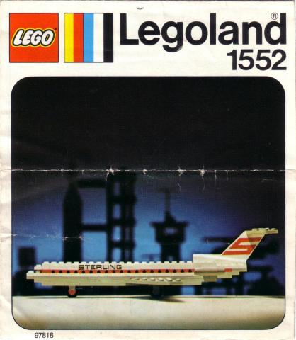 LEGO 1552-2 Sterling Boeing 727
