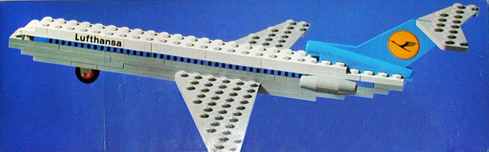 LEGO 1560-2 Lufthansa Boeing 727