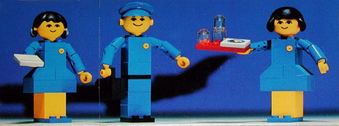 LEGO 1561-2 Airline Staff